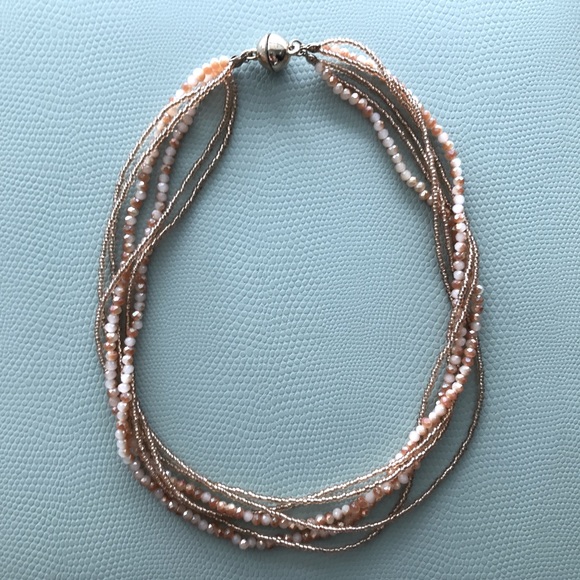 Multi-strand bead necklace - Picture 1 of 5